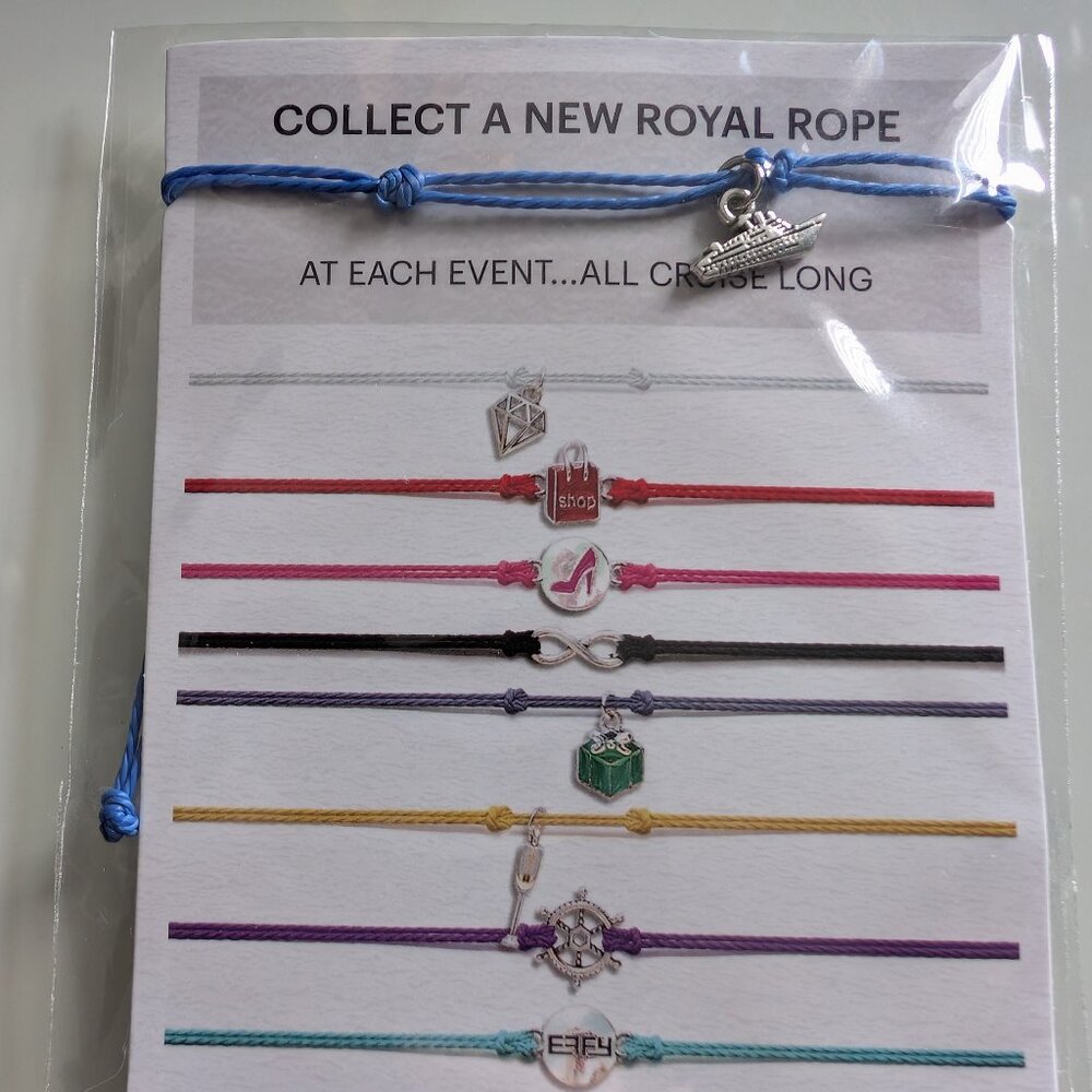 Brand New effy ROYAL CARIBBEAN Collectible Adjustable Ship Bracelet